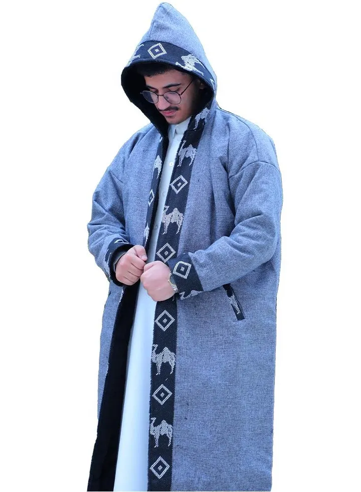 Winter Fur embroidered with traditional Sadu