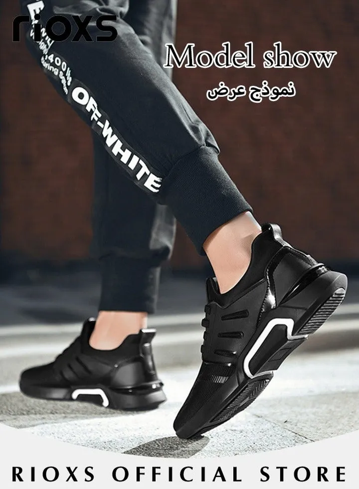 Men's Fashion Running Shoes Casual Athletic Workout Sneakers Breathable Sports Shoes For Jogging Walking