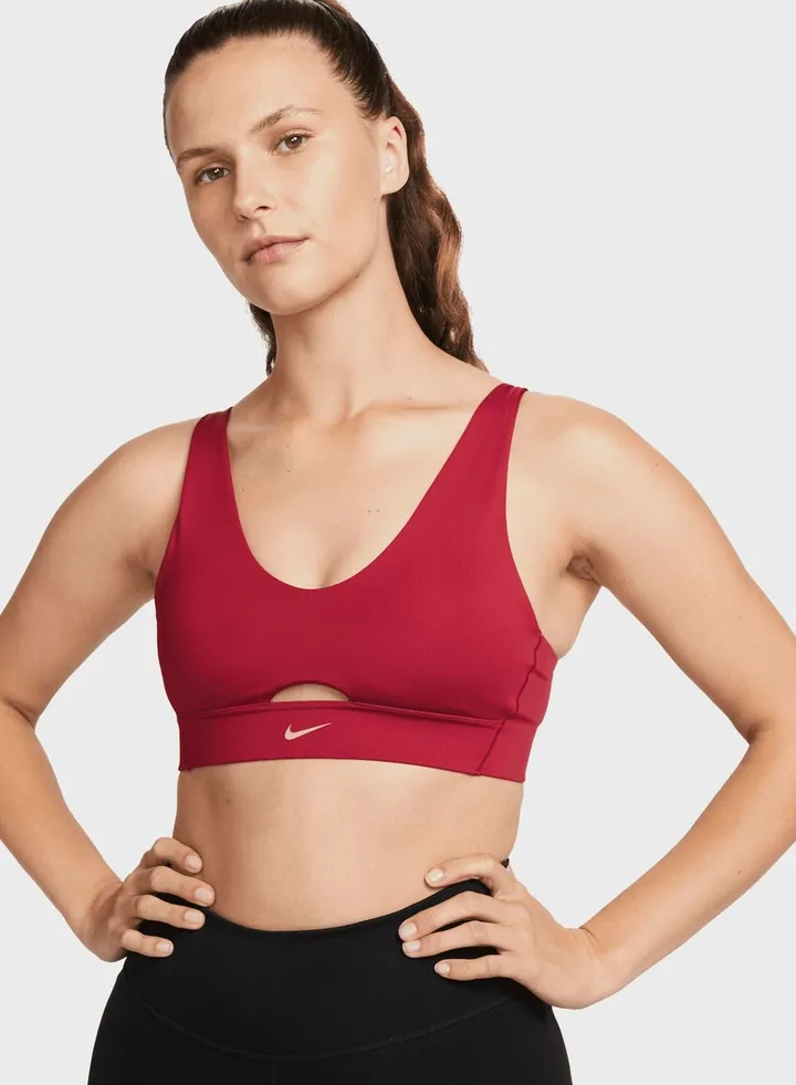 Indy Plunge Cutout Sports Bra