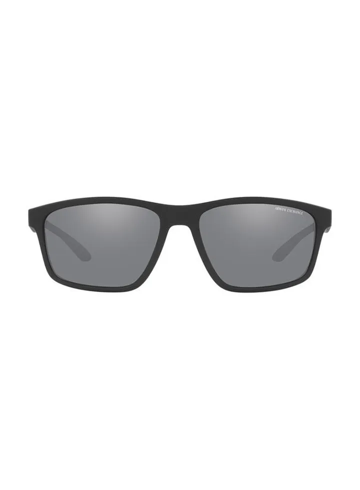 Full Rim Square Sunglasses 0AX4122S 59 80786G
