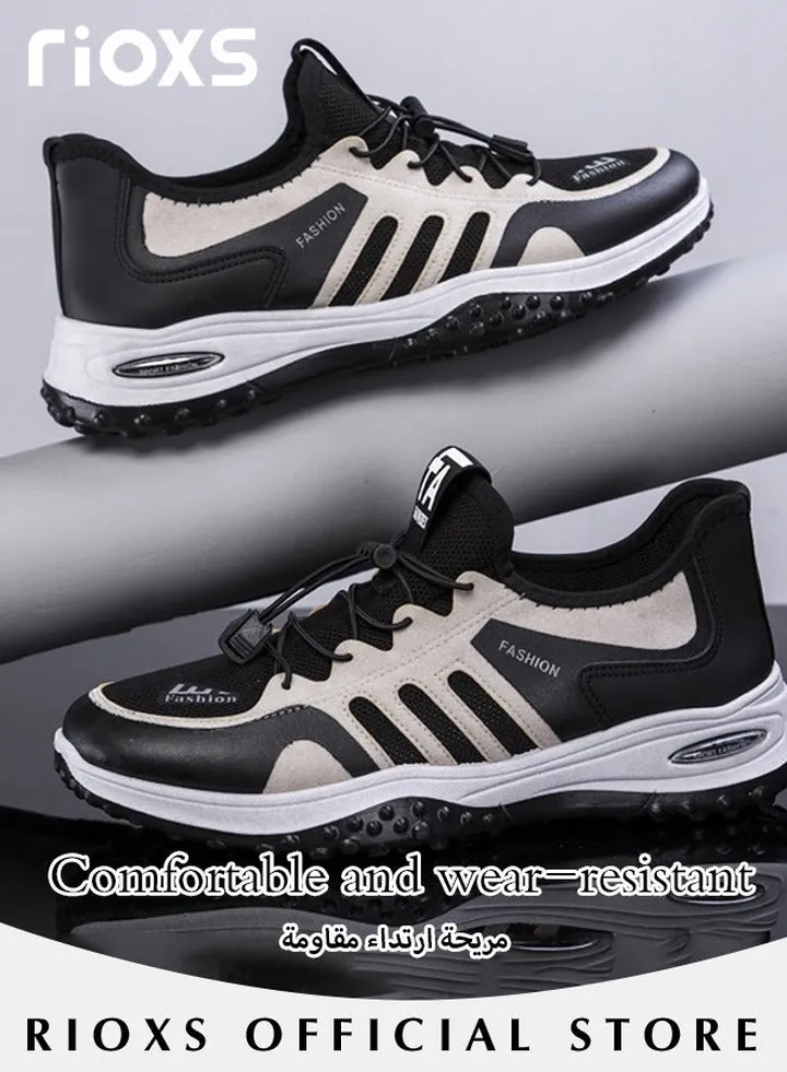 Men's Fashion Running Shoes Casual Athletic Workout Sneakers Breathable Mesh Sports Shoes For Jogging Walking