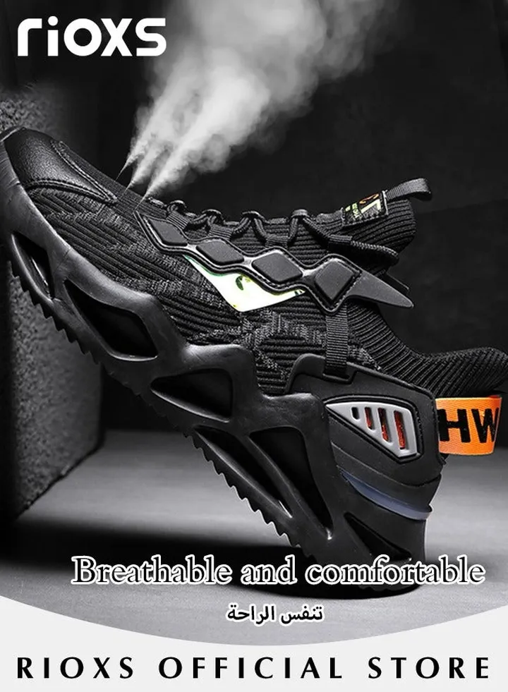 Men's Fashion Running Shoes Casual Athletic Walking Sneakers Breathable Mesh Sports Shoes For Running and Jogging