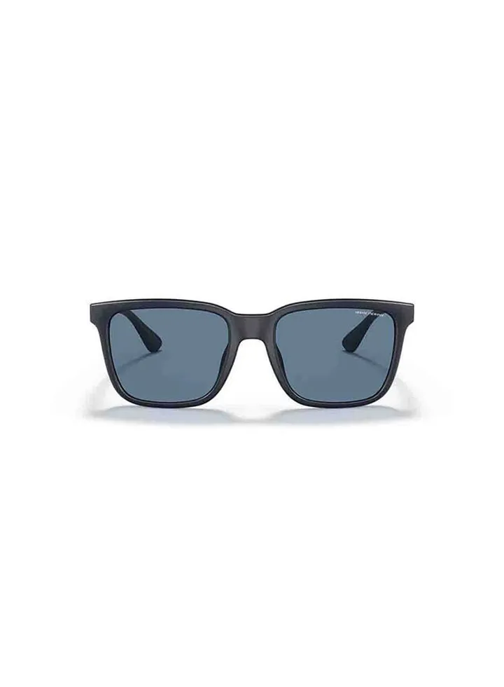 Full Rim Square Sunglasses 0AX4112SU 55 818180