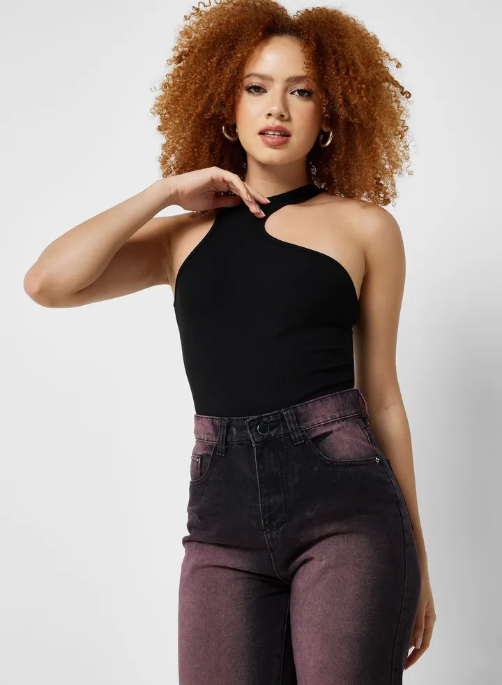 Cutout Detail Bodysuit
