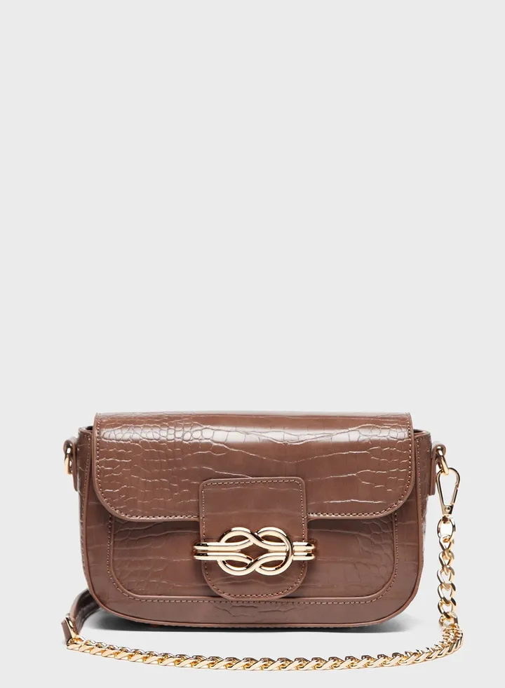 Chain Detailed Satchel