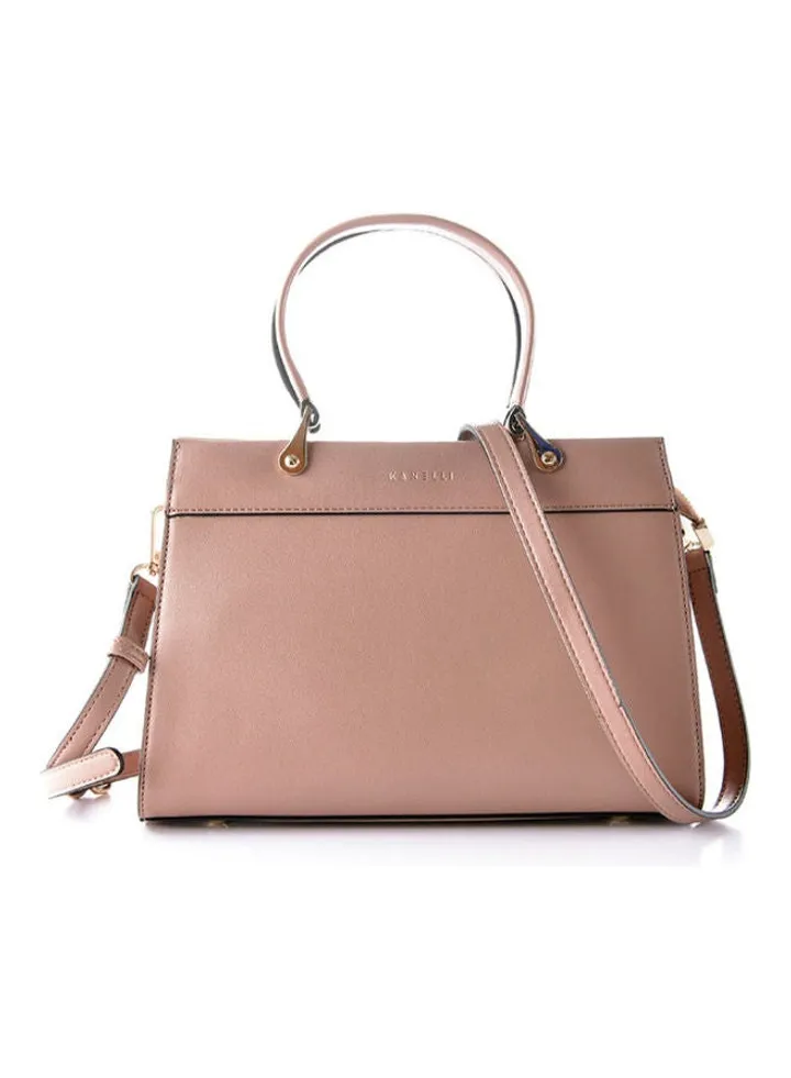 Casual Stylish Satchel Pink