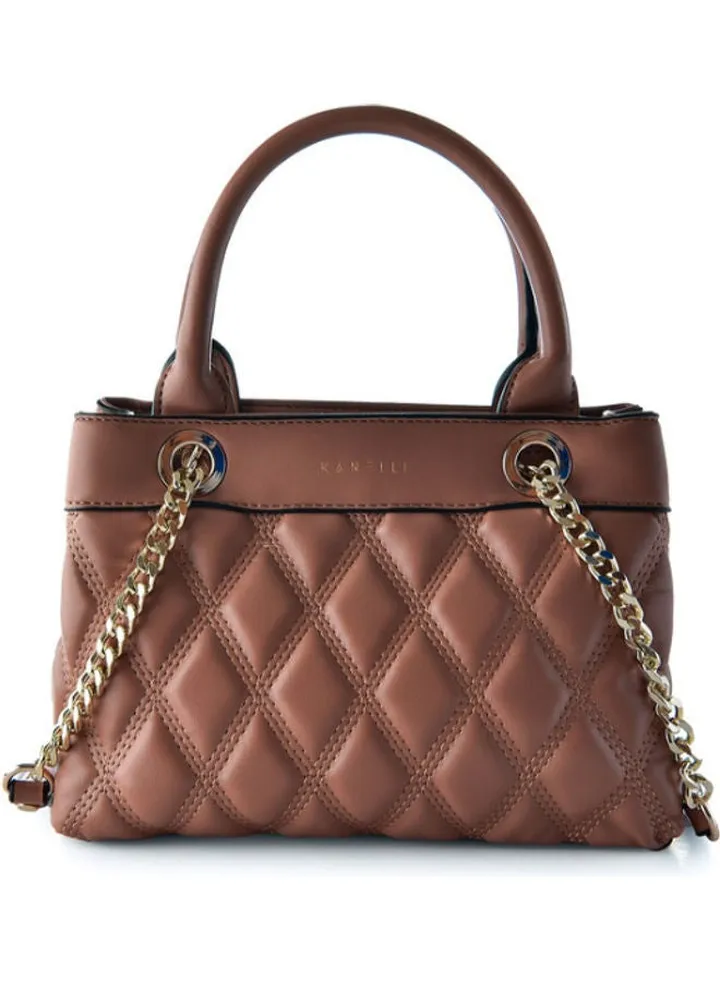 Casual Stylish Satchel Brown