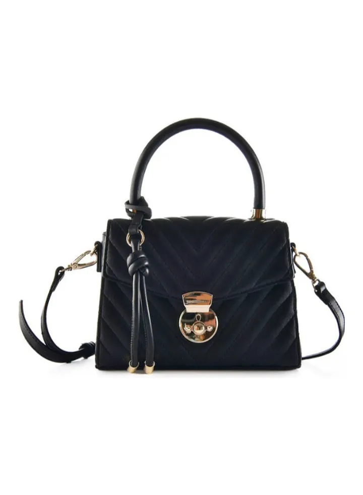 Casual Stylish Satchel Black