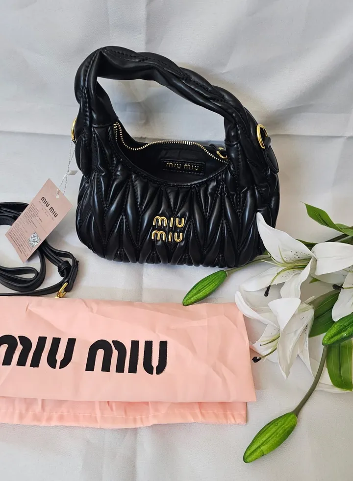 Miu Miu Mini Handbag Black