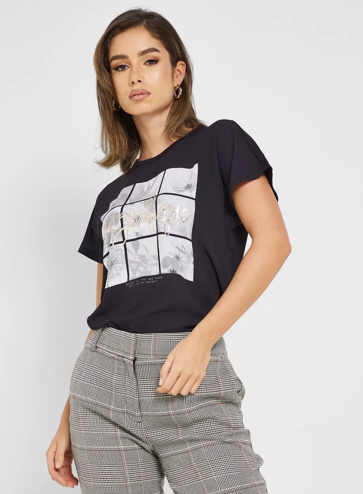 Floral Print Top