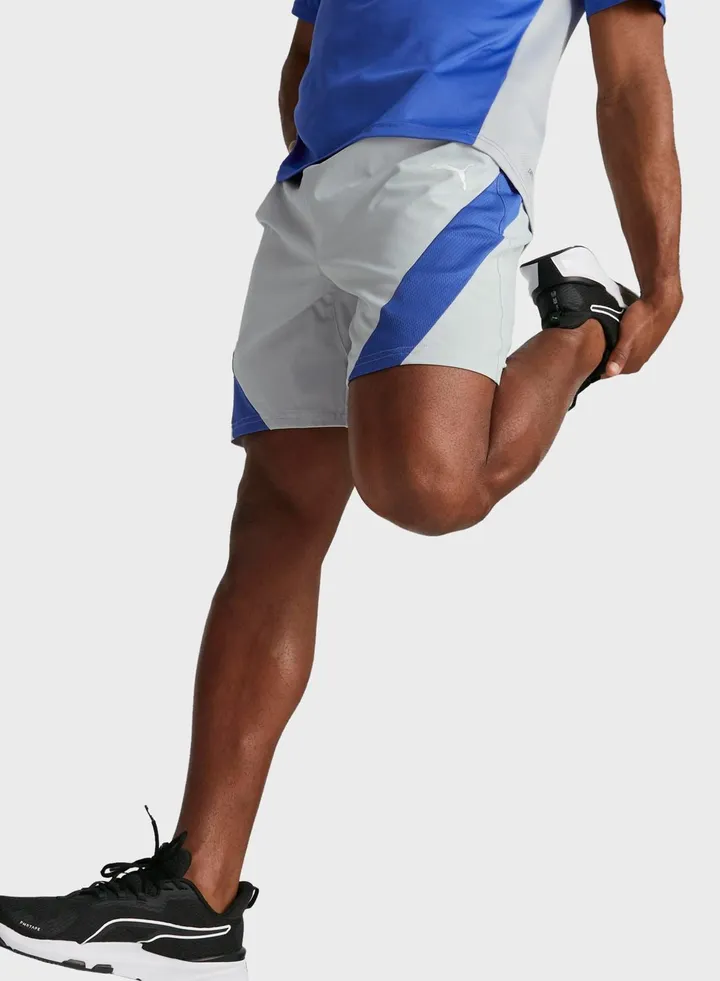 7" Logo Fit Stretch Woven Shorts