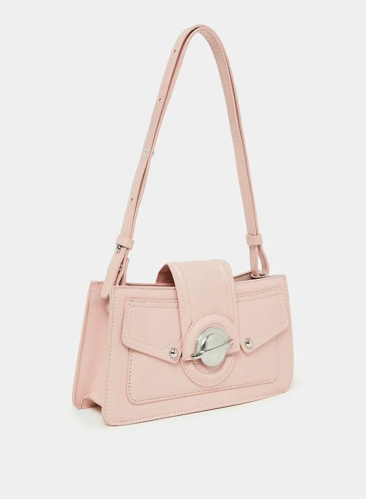 Stitch Detail Shoulder Bag