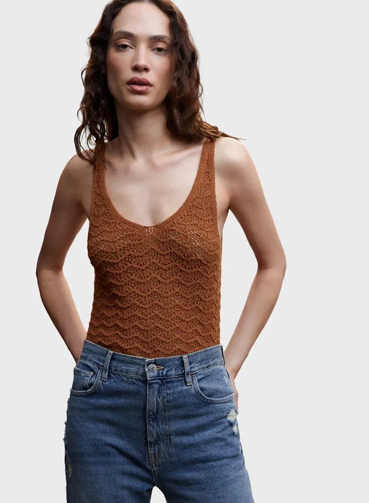 V-neck Tank Top