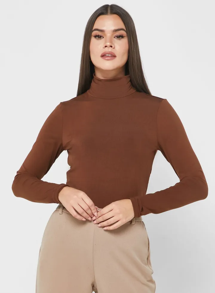 High Neck Top