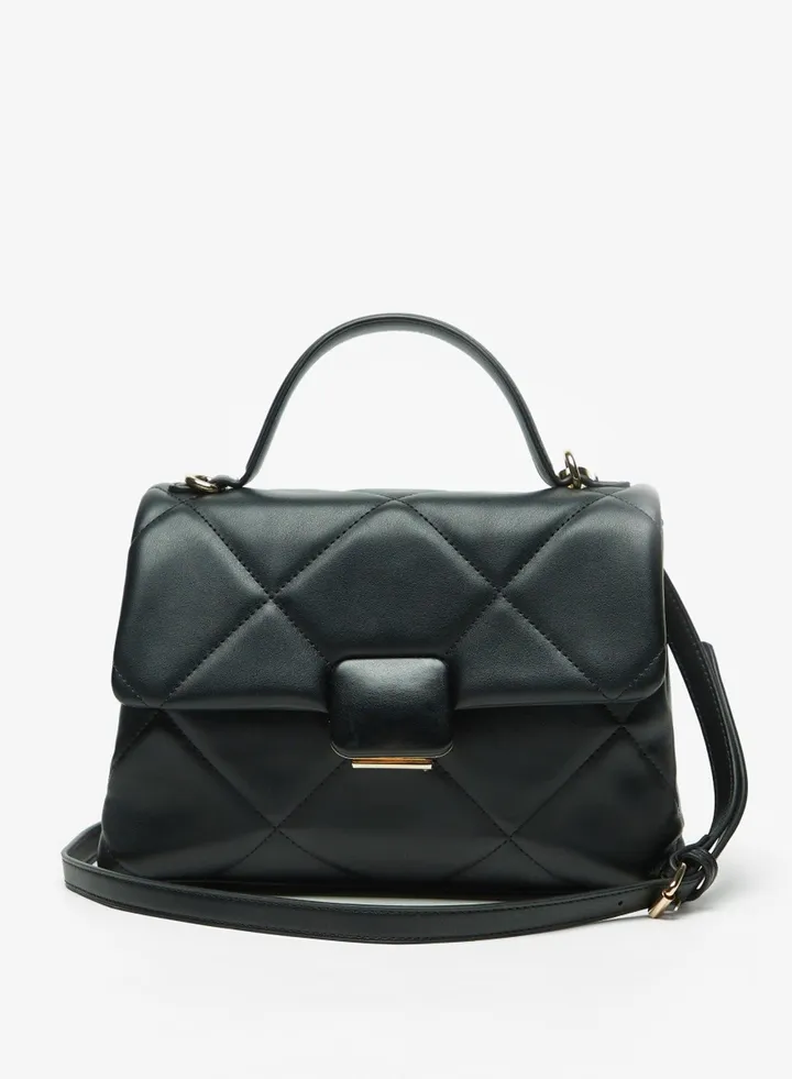 Womens Quilted Satchel Bag By Shoexpress