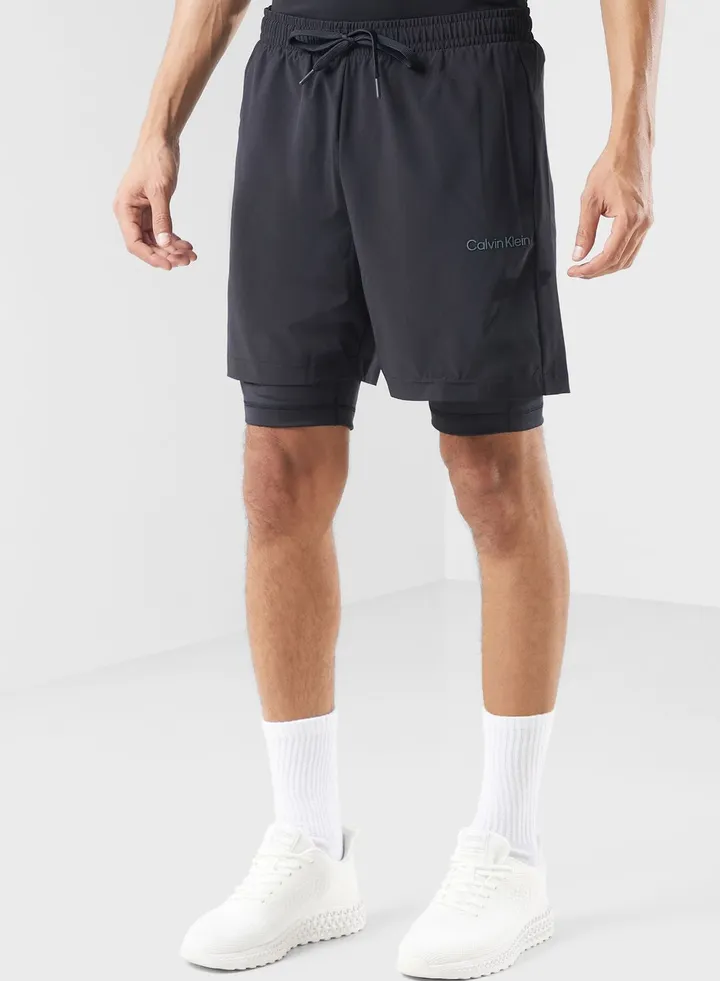 Woven Shorts 2 In 1