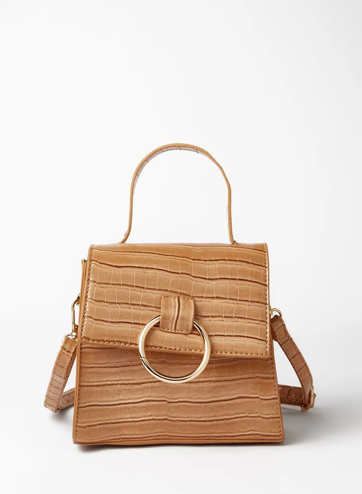 Mini Crossbody Bag Nude