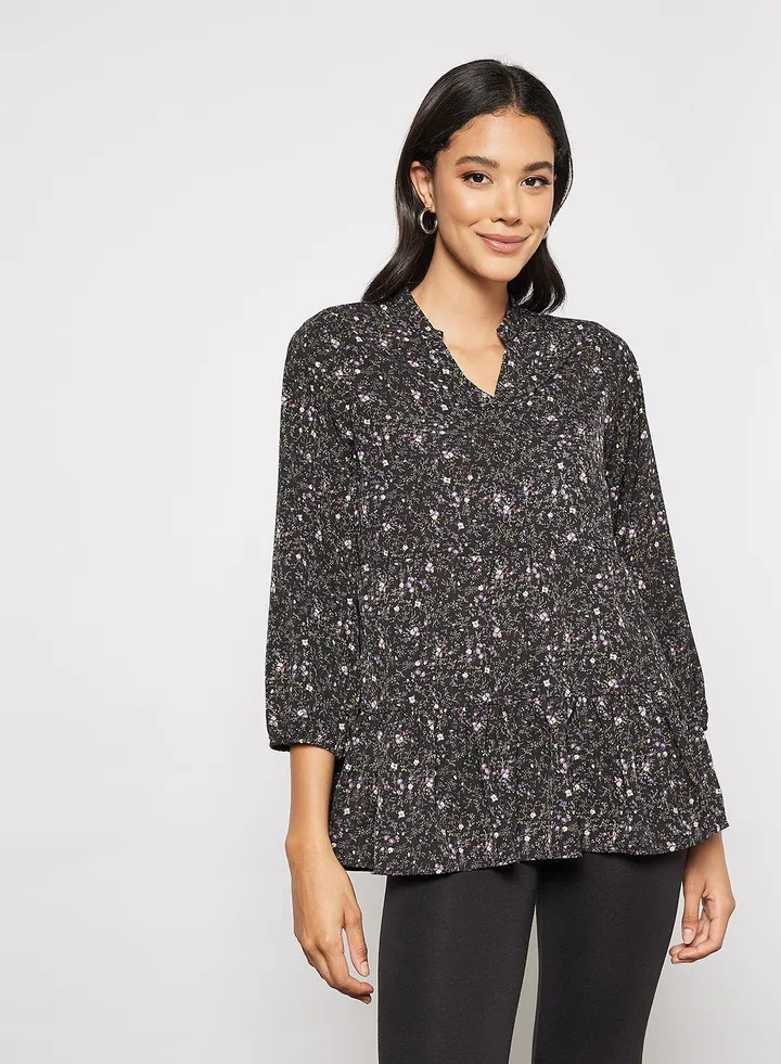 Floral Print Top