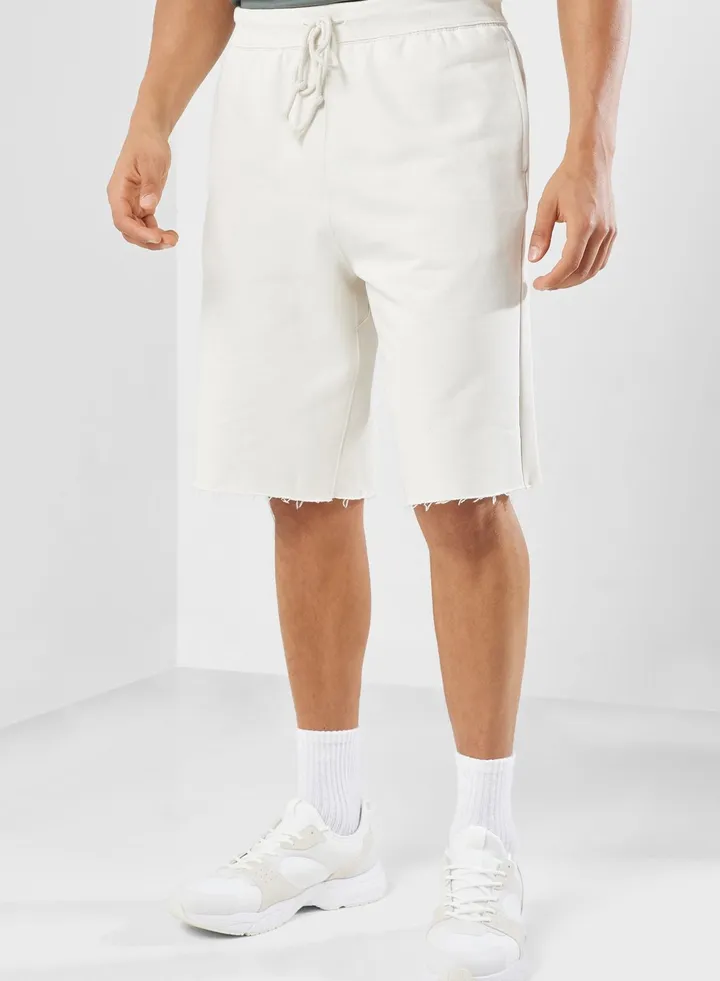 7" Logo Knit Shorts