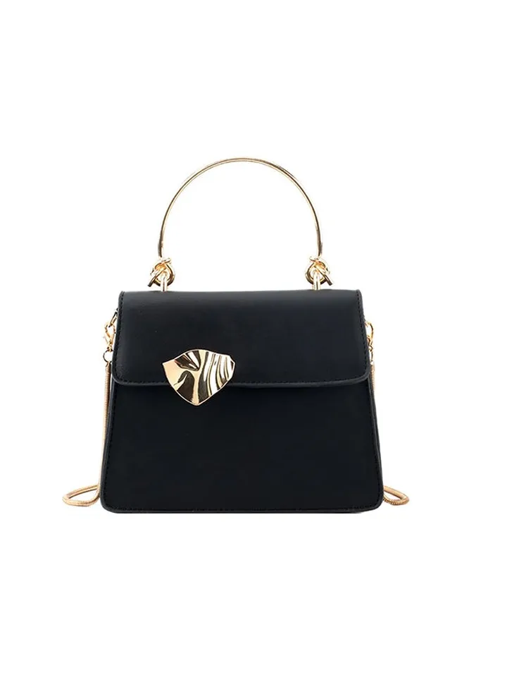Fashion Light Weight Satchel Black
