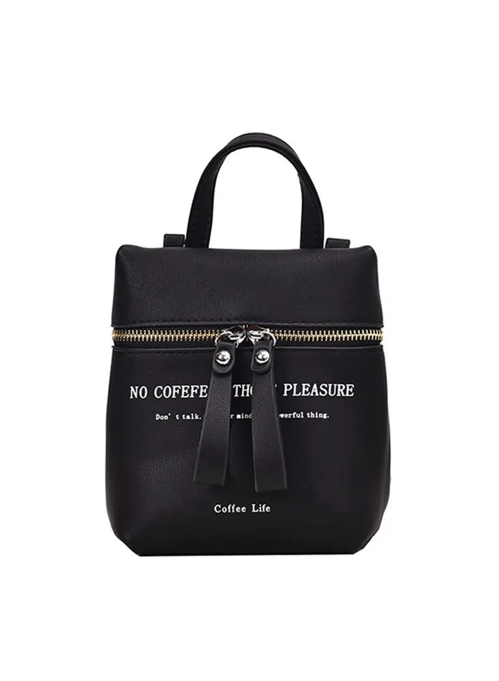 Fashion Light Weight Satchel Black
