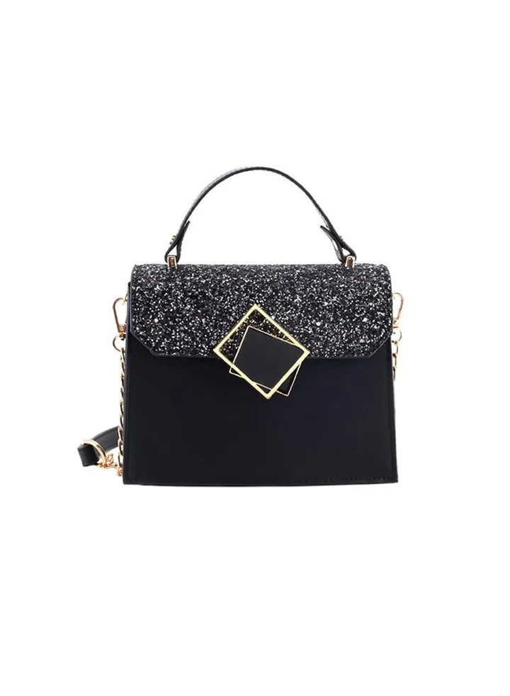 Fashion Light Weight Satchel Black