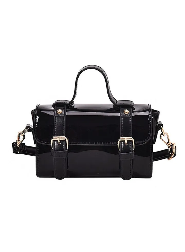 Fashion Light Weight Satchel Black