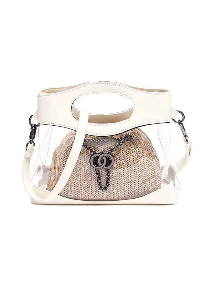 2-Piece Composite Bag Set White