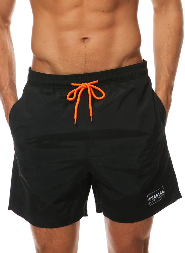 Beach Board Smart Shorts With Pockets Black
