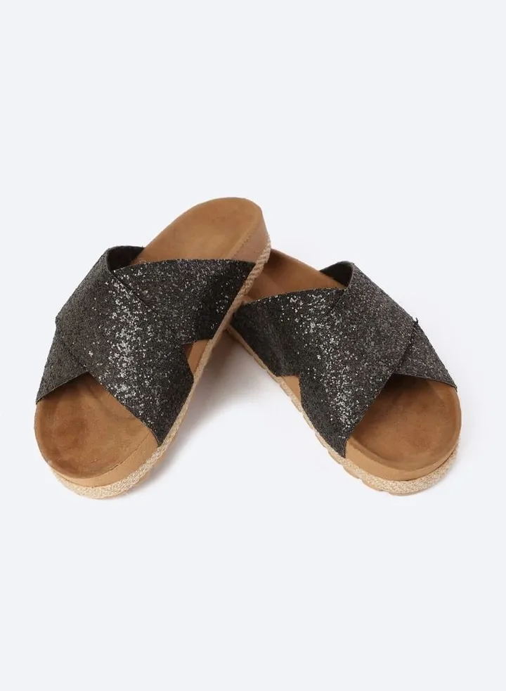 Slipper Cross Glitter