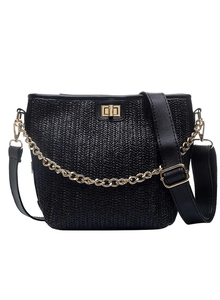Fashion Light Weight Satchel Black