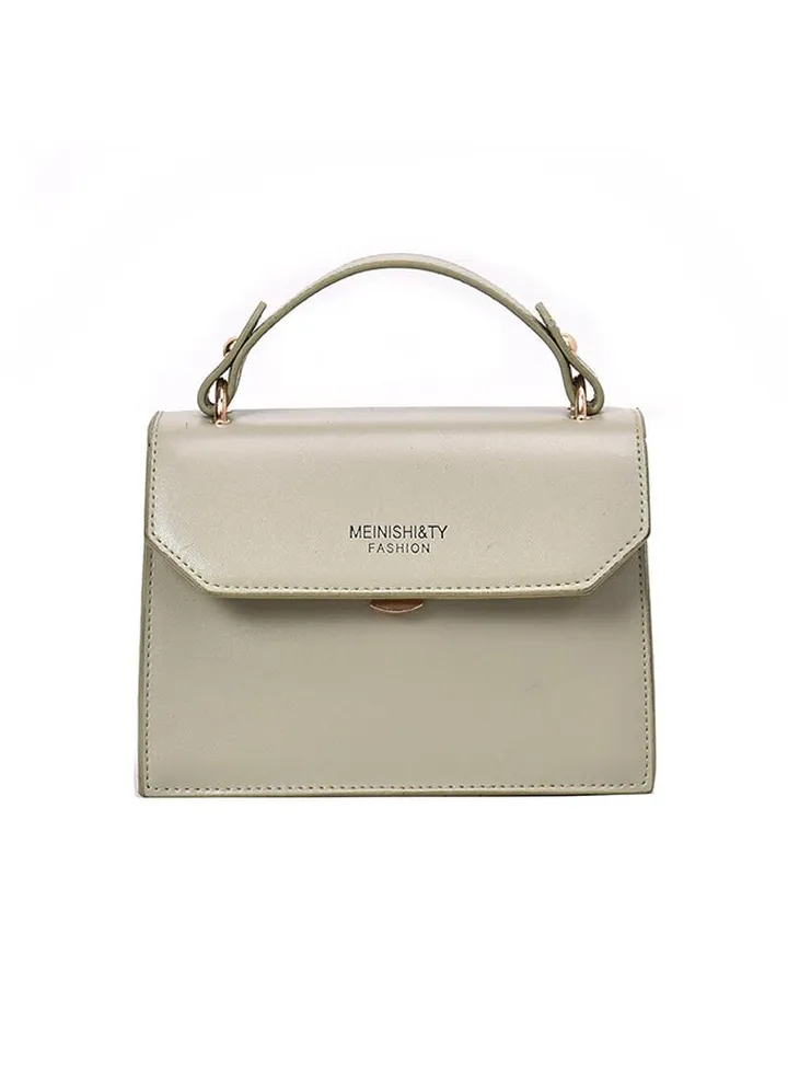 Light Weight Satchel Bag Khaki