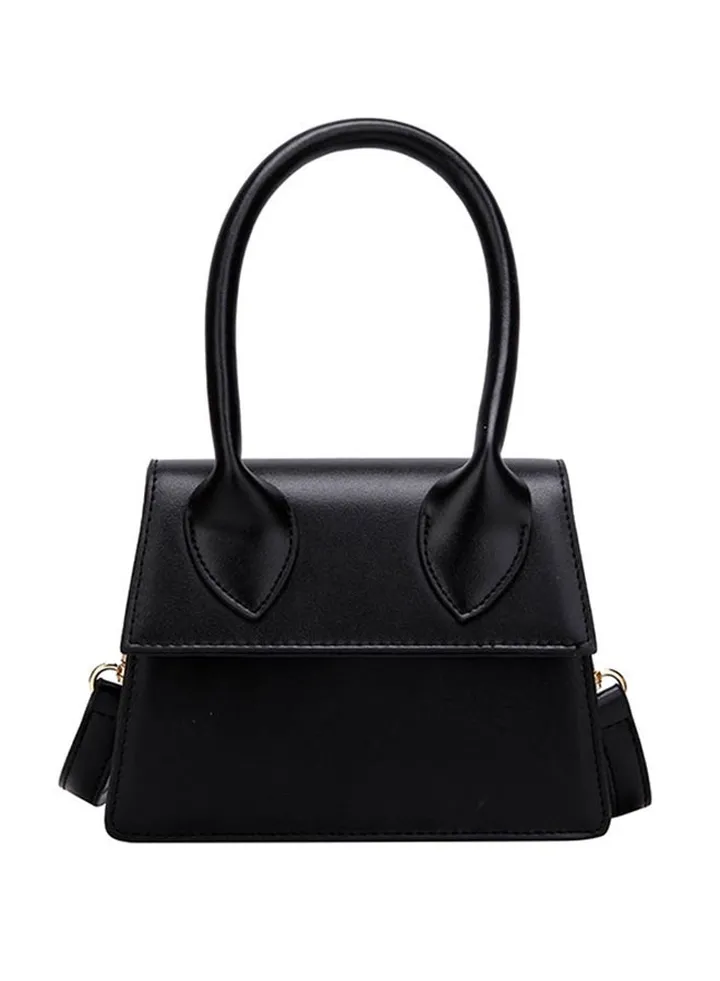 Fashion Light Weight Satchel Black