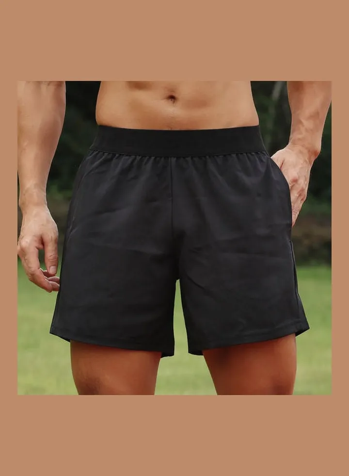Solid Shorts Black