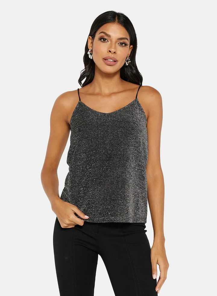 Strappy Top Black
