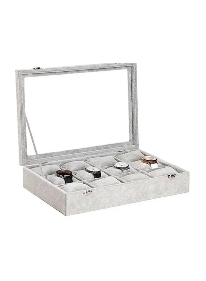 elvet Flannelette Watch And Bracelet Jewelry Box