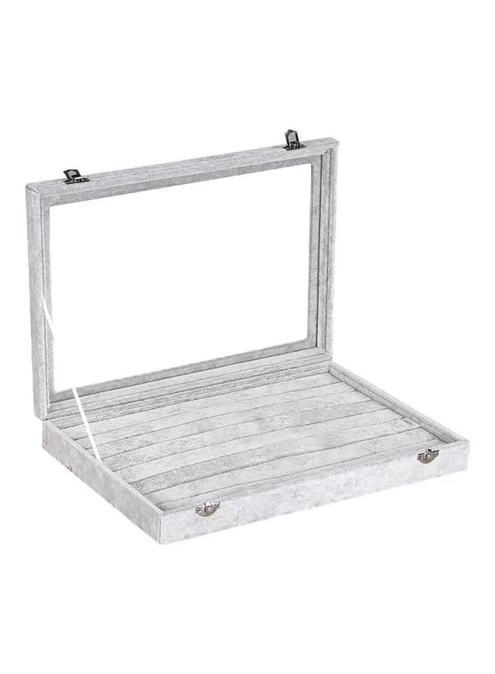 Velvet Jewelry Organizer Case