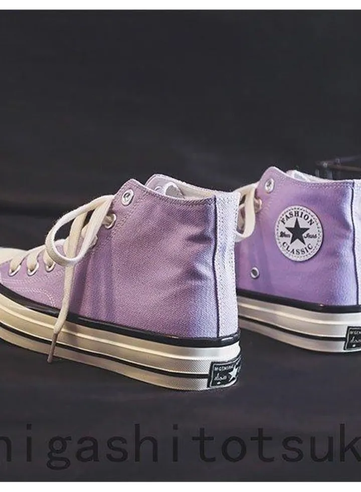 All Star Chuck 1970s Unisex High-top Sneakers Purple