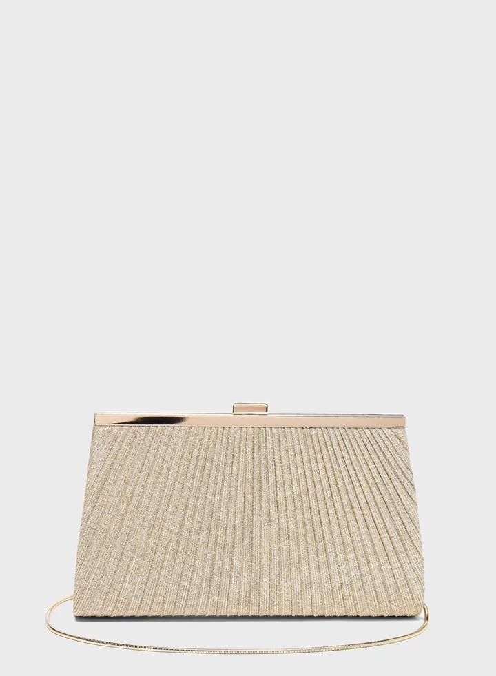 Zip Closure Clutch
