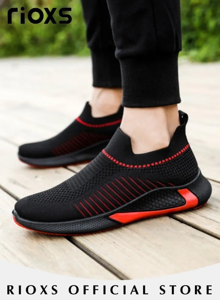 Men's Athletic Casual Hiking Shoes Lightweight Outdoor Running Shoes Mesh Breathable Fashion Sneakers