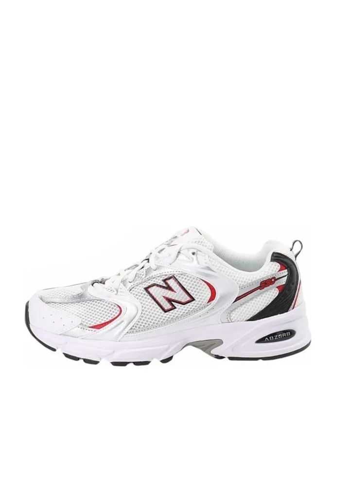 New Balance 530 Casual Sneakers Black/White/Red