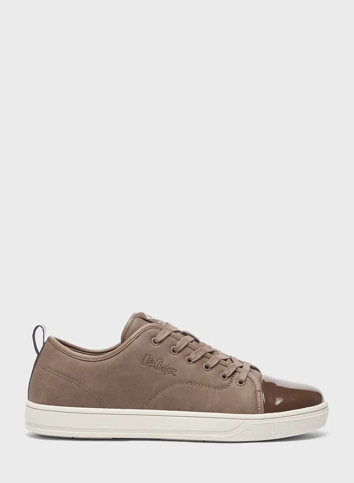 Lace Up Low Top Sneakers