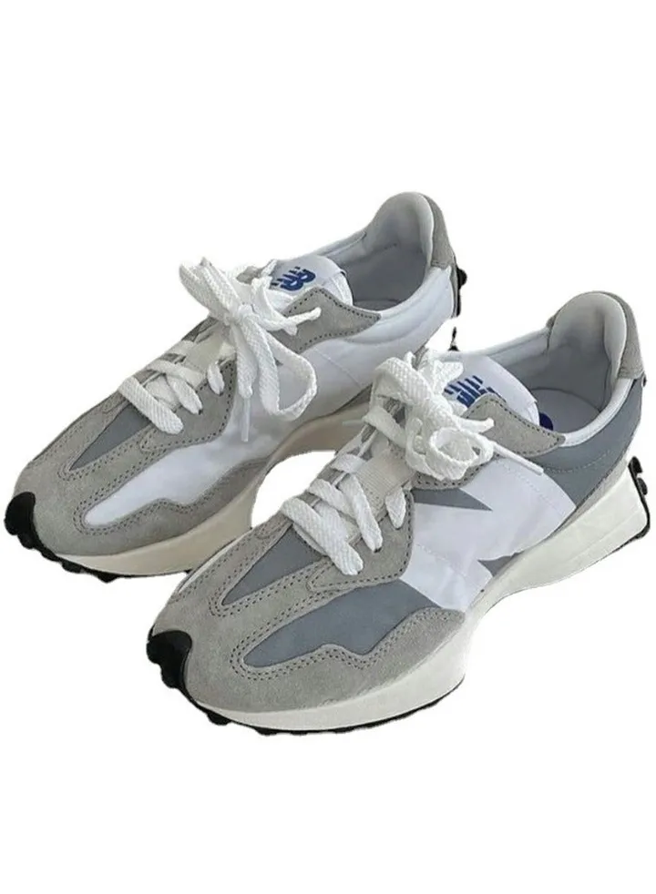 New Balance 327 Retro Casual Sneakers Low Top White Grey