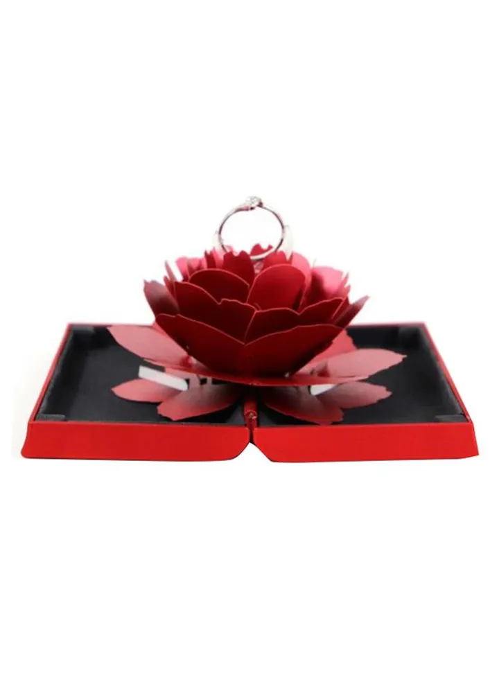 Pop Up Rose Jewelry Storage Holder