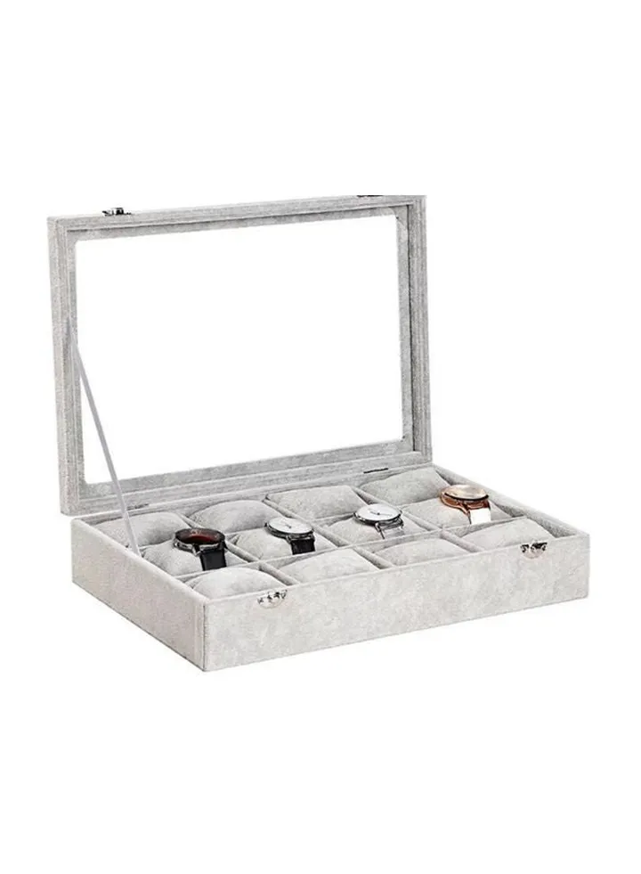 elvet Flannelette Watch And Bracelet Jewelry Box
