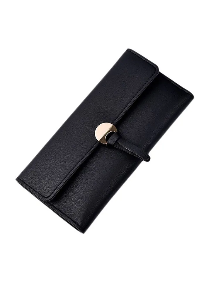 Stylish And Elegant Clutch 19 cm Black