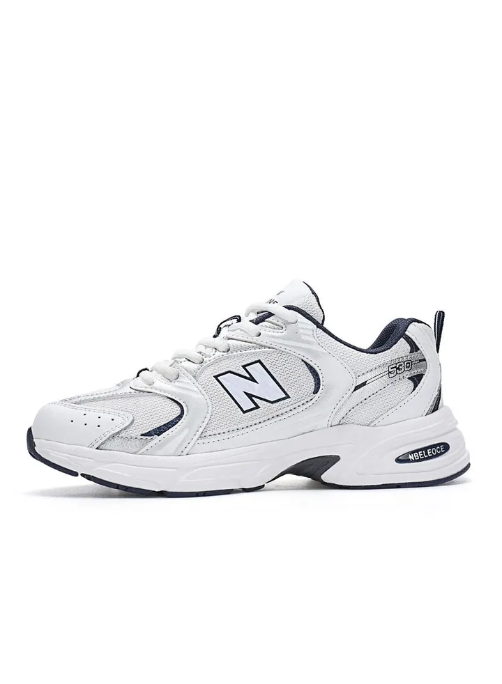 New Balance Silver Retro Elevated Casual Breathable Sneakers