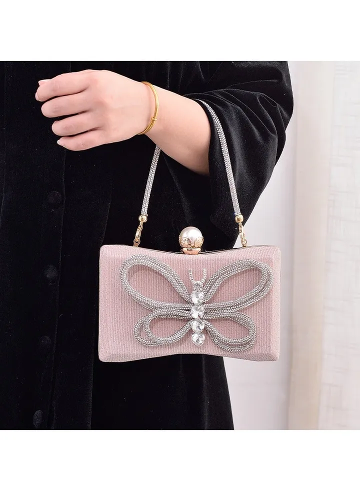 Women Clutch Bag Evening Bag Purse with rhinestone diamond decoration decoration Small Crossbody Bag Handbag Shoulder Bag Satchel Bags Suitable for Party Prom Wedding