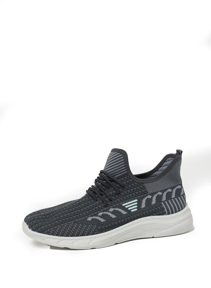 Cobblerz Men's Lace-up Low Top Sneakers GREY