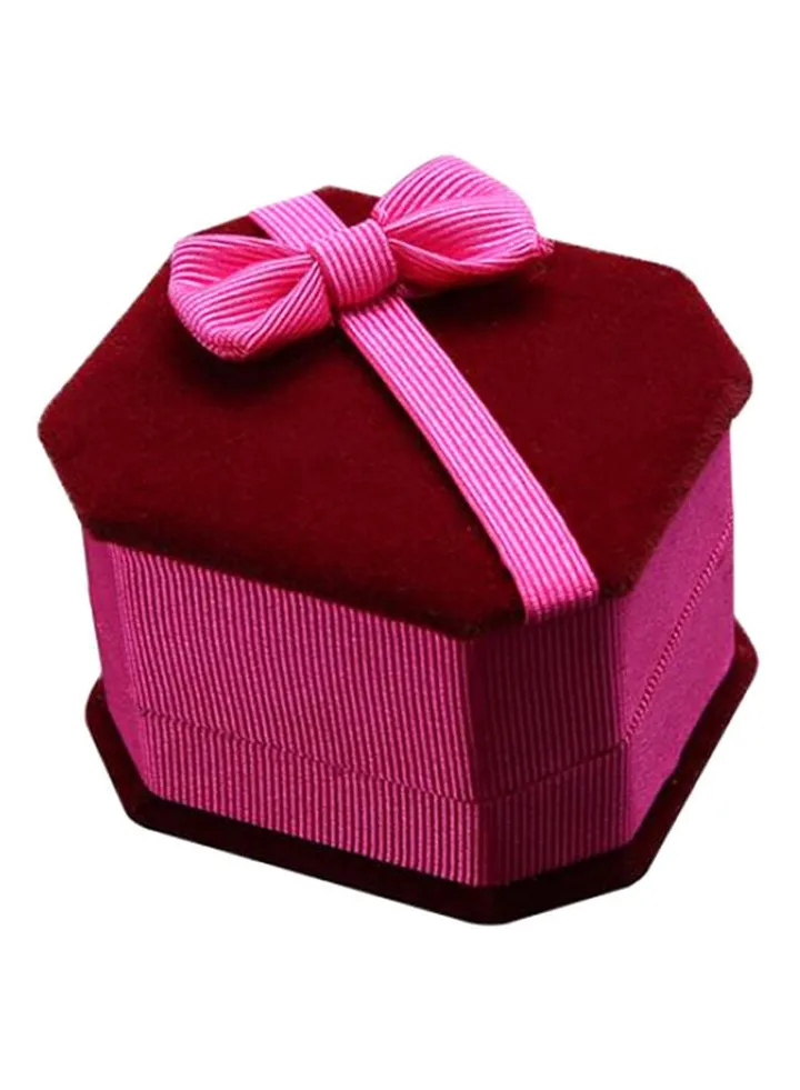 Ring Storage Bowknot Jewellery Case